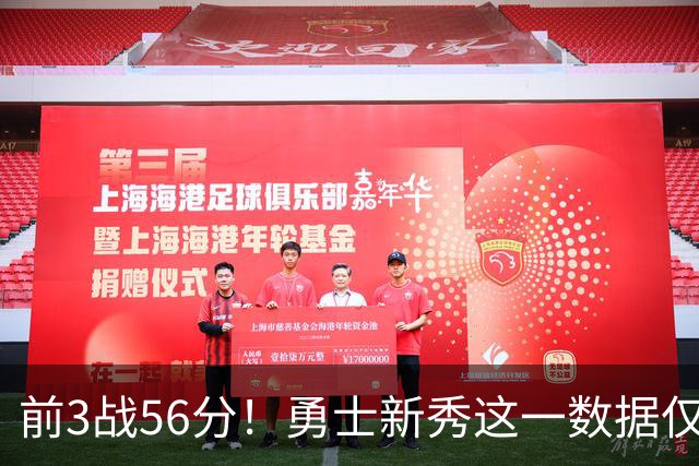 前3战56分！勇士新秀这一数据仅次张伯伦，库里同期才33分